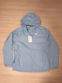 【新品】ナイキ ランニングジャケット メンズ軽量 撥水ブルーBV4871-440