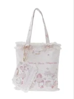 新品 LIZLISA Sweet Gingham Tea Room トートバッグのサムネイル