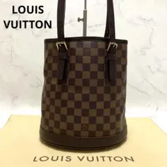ルイヴィトン ダミエ マレ トートバッグ ハンドバッグ 肩掛け バケツ型のサムネイル
