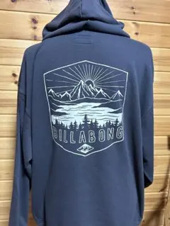 『たぁさま専用』BILLABONG ビラボン フルジップパーカー チャコール L