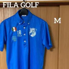 FILAGOLF フィラゴルフ　ポロシャツ　メンズ　M 水色