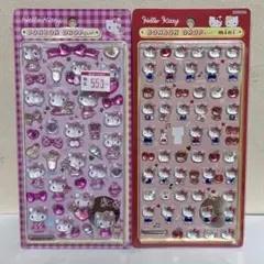正規品 ボンボンドロップシール キティ 第2弾ピンク ミニレッド