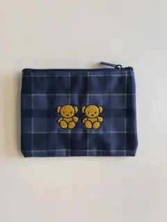 miffyチェック柄ポーチ1点　リンネル付録　匿名配送