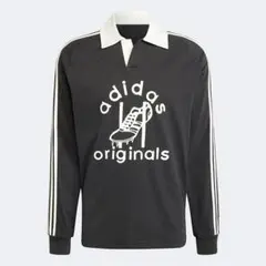 【完売サイズ5XL】adidasラグビーポロシャツブラック定価8,800円のサムネイル