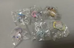 ぷくぷくあわわちゃん ころんとクリアめじるしコレクション２ 全６種 コンプリート