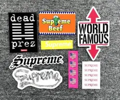 supremeシュプリームステッカー非売品ノベルティ希少シール - メルカリ