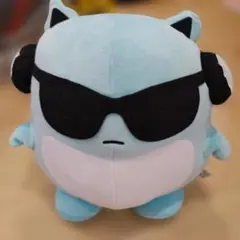 BLUE HAMHAM サングラス付きぬいぐるみ