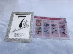 フォトグレイカード風クリアしおりequalcollection7周年記念小冊子
