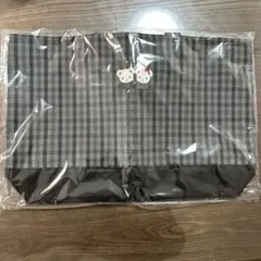 ファミリア バッグ ブラックチェック