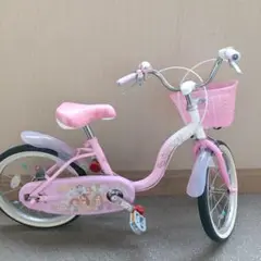 【滋賀県草津市引き渡し限定】ディズニープリンセス自転車18インチ補助輪付き 滋賀県草津市引き渡し限定】ディズニープリンセス自転車18インチ