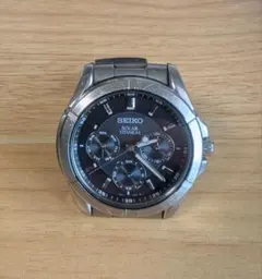 SEIKO ソーラー チタン 腕時計