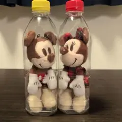 KIRIN 午後の紅茶 ミッキー ミニー ぬいぐるみ ボトル入り