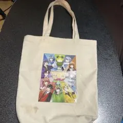 カラフルピーチ　トートバッグ