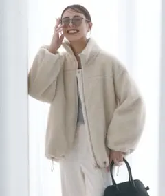 アンフィーロ　TAION×UNFILO リバーシブルボアダウン