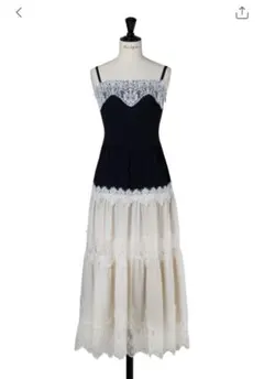 andmary Paula lacey long dress - メルカリ