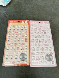 ボンボンドロップシールミニ ハローキティ 2種