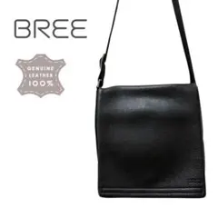 ま*き様 希少★BREE ショルダーバッグ オールレザー ショルダーバッグ 本革のサムネイル
