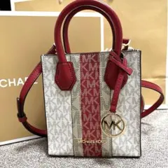 【送料込】MICHEALKORS ショルダーバッグ レッド