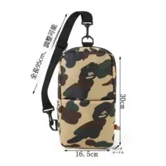 A BATHING APE x KAWS 迷彩 ボディバッグ 2026年最新】A BATHING APE メンズ ボディバッグ・ウエストポーチの