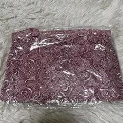 【値下げ】ピンクのお花ポーチ