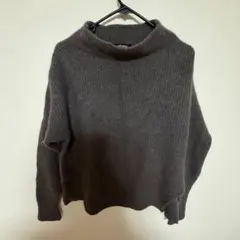 LAUTREAMONT 長袖 ニット ダークグレー