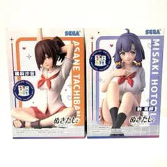 【まとめ割】ぬきたし ヒナミ 奈々瀬 美岬 麻沙音 文乃 フィギュア ５体セット ぬきたしTHEANIMATIONちょこのせプレミアムフィギュア“橘麻沙音