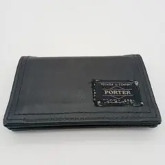 PORTER ポーター スモーキー カードケース 名刺入れ ブラック キャンバス