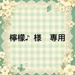 檸檬♪ 様　専用