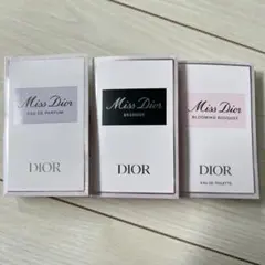 Miss Dior 香水 ミスディオール 3種類香水 サンプル　お試しセット