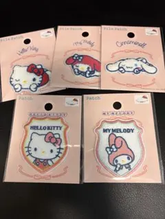 セリア　ワッペン　サンリオ　まとめ売り