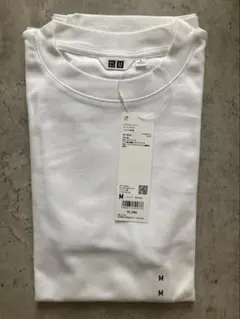 【新品未使用・タグ付き】エアリズムコットンオーバーサイズT(5分袖) White