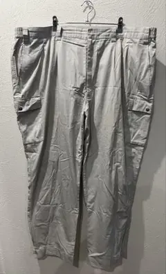 [大きいサイズ]メンズ VERDE グレー系 作業着 ワークパンツ 6L