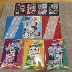 ローソン限定　ダンダダンクリアファイル　6種コンプリートセット　クリアシート4種