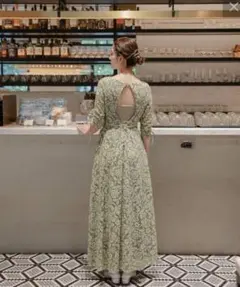 お呼ばれドレス　カスタネ　オケージョンドレス　フリルグレー　サイズ1 Kastane（カスタネ）の「【オケージョンドレス/結婚式】Uneven