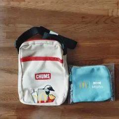 CHUMS ショルダーバッグ　BRUNO コインポーチ【2点】マクドナルド福袋