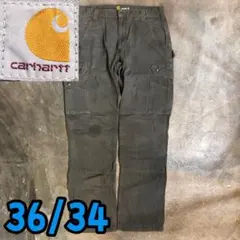 10T7955 Carhartt ペインターパンツ　ダブルニー　ワーク　古着