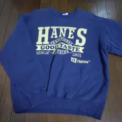 Haņes　メンズ　トレーナー　ヴィンテージ　90s