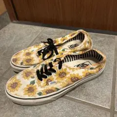 VANS ひまわり柄 スニーカー