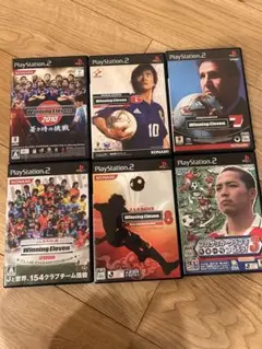 Winning Elevenシリーズ PS2ソフト 6本セット