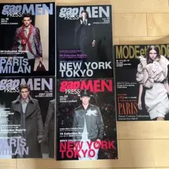 gap PRESS MEN ＆ MODE et MODE5冊セット コレクション