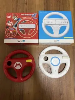 Wii マリオカート ハンドル 2個セット