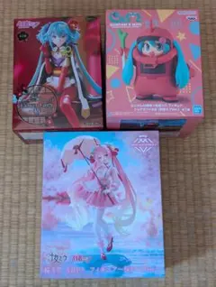 初音ミク　フィギュア　３体セット　新品未開封　送料無料