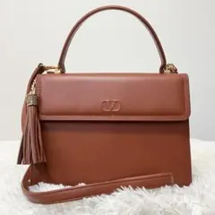 VALENTINO GARAVANI✨フリンジ　ショルダーバッグのサムネイル