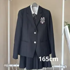 卒業式　黒のスーツ・ブレザーとスカートセット