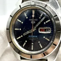SEIKO 新品電池 希少 腕時計 メンズ 7546-7040 シルバーウェーブ 