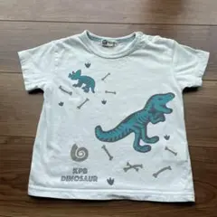 KPB 虫除け加工済み！恐竜プリント Tシャツ 90cm