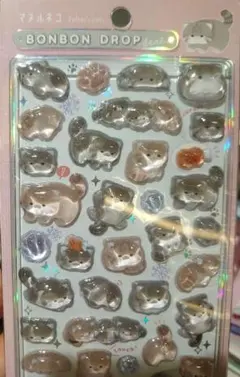 ボンボンドロップシール　マヌルネコ　新品　未使用品