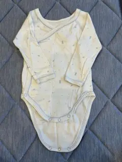 プチバトー　肌着　前開き　ロンパース