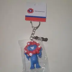万博　ミャクミャク　キーホルダー　ノーマル