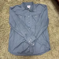 デニムシャツ 長袖 シャツ